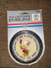 Vintage Los Angeles 1984 Olympics Collectors Emblem Cal Custom 19846