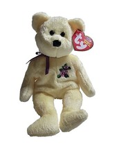 TY Beanie Baby -MOTHER-Yellow Bear 8.5" VINTAGE 2002 NEW - MINT CONDITION L6