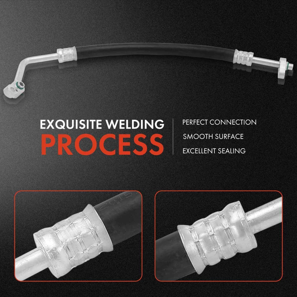 Conjunto de manguera de línea de succión de aire acondicionado para compresor a evaporador Porsche 911 1999-2005 Foto 4 de 4