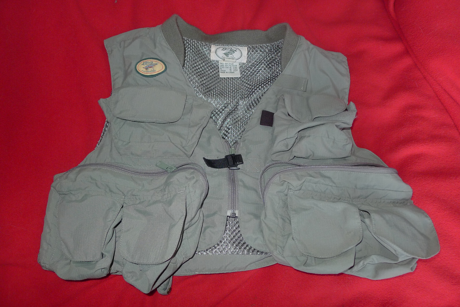 LL Bean Fly Fishing vest Men’s Size M Medium VGUC eBay