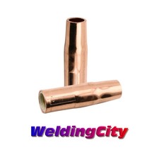 WeldingCity 2-pk MIG Welding Gun Nozzle 23-62F 5/8" for Tweco Lincoln 200-400A