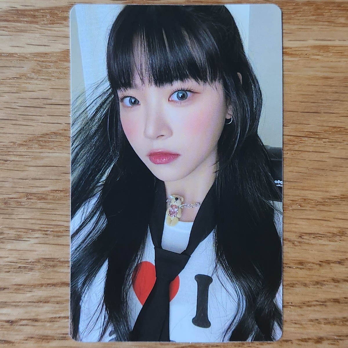 Eunchae Official Powerstation Lucky Draw Photocard Le Sserafim