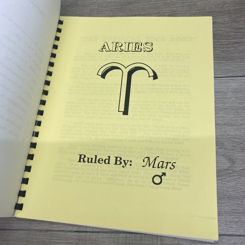 Astrology - An Inside Look - Phyllis Dee Harrison - Spiral Handbook - Picture 5 of 10