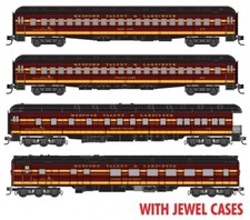 Micro Trains ~ N Scale ~ MT&L Heavyweight 4-pk ~ 98302237