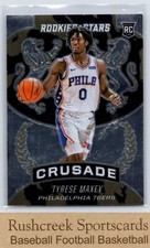 2020-21 Panini Chronicles Rookies & Stars Crusade #526 Tyrese Maxey 76ers RC