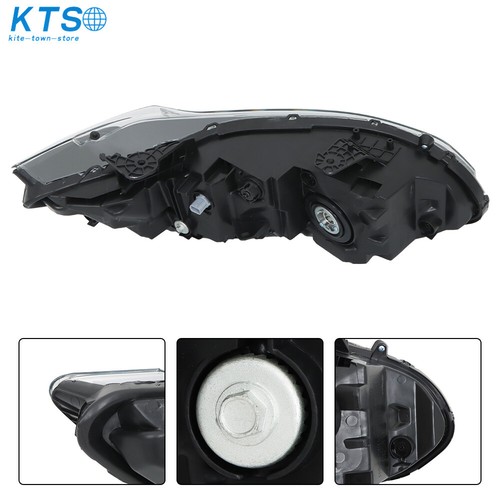 Driver Left Side Headlight Fit For 2018-2020 Honda Accord Sedan LED DRL Chrome - Picture 11 of 17