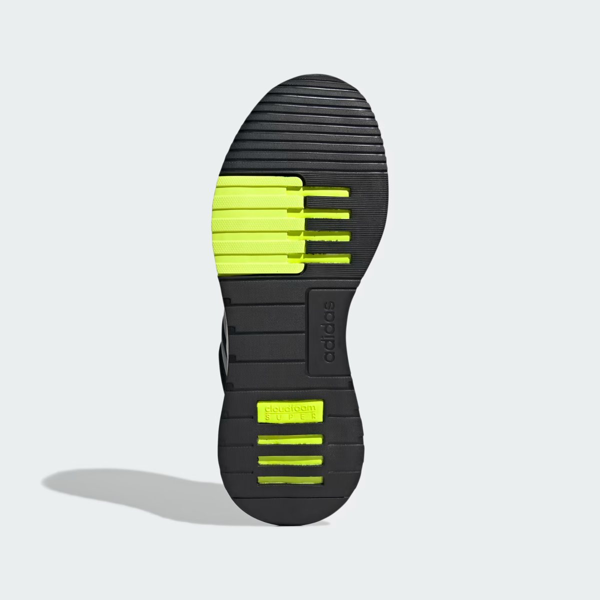*NEW WITH BOX* adidas Racer TR21 Running Shoes Men\'s Size 10 Black/Solar Yellow Adidas Racer TR21 Men main image 2