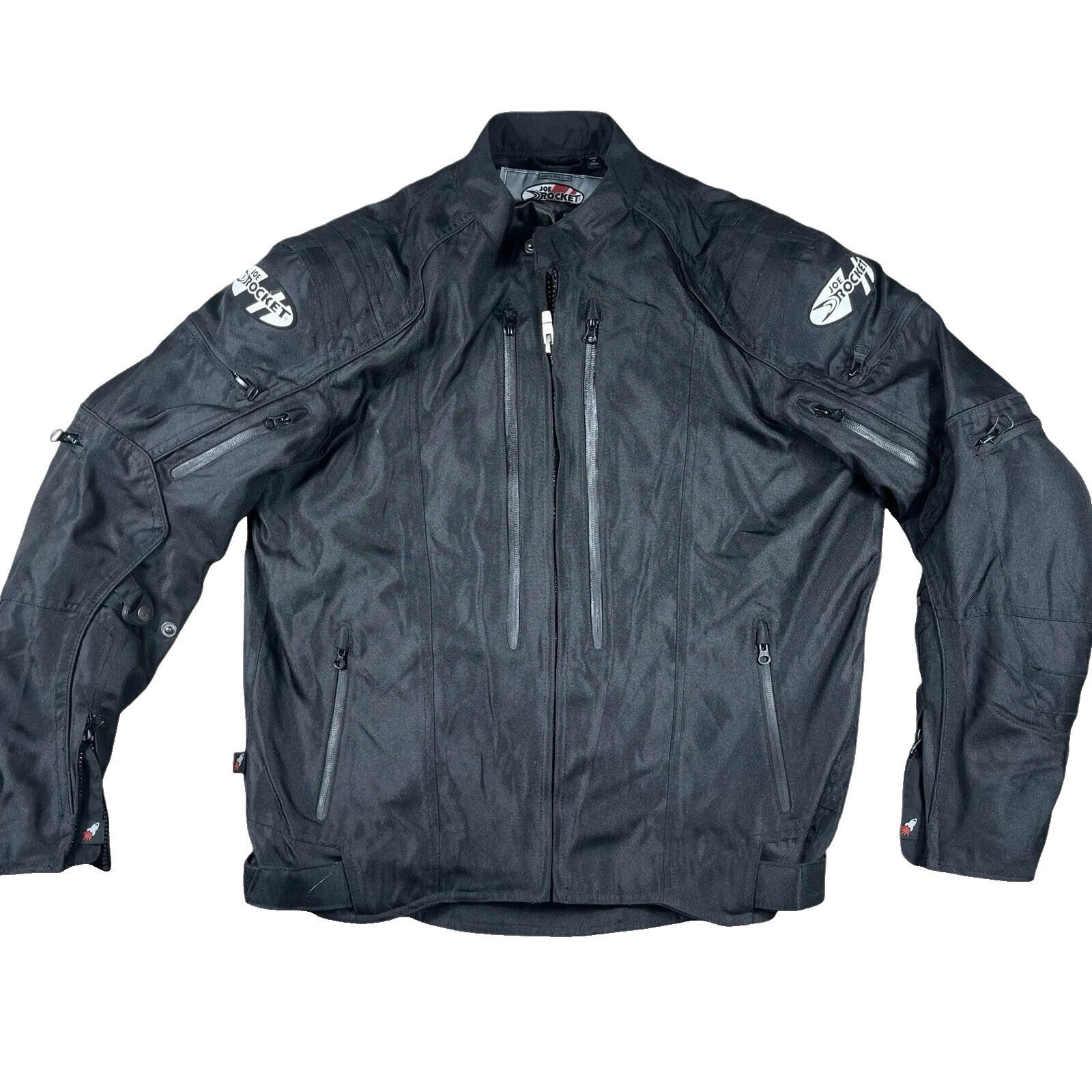 Chaqueta de moto negro Joe Rocket abrigos, chaquetas y chalecos para hombres