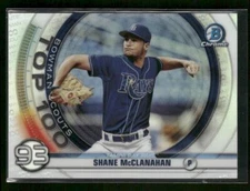 2020 Bowman #BTP-93 Shane McClanahan Chrome Bowman Scouts Top 100