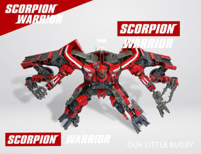 Mechanical Team MT-07 Scorpion Overload MT-08 Excavate Figure Model Toy Gift
