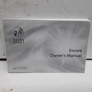 2021 Owners Manual For Buick Encore 2021 | eBay