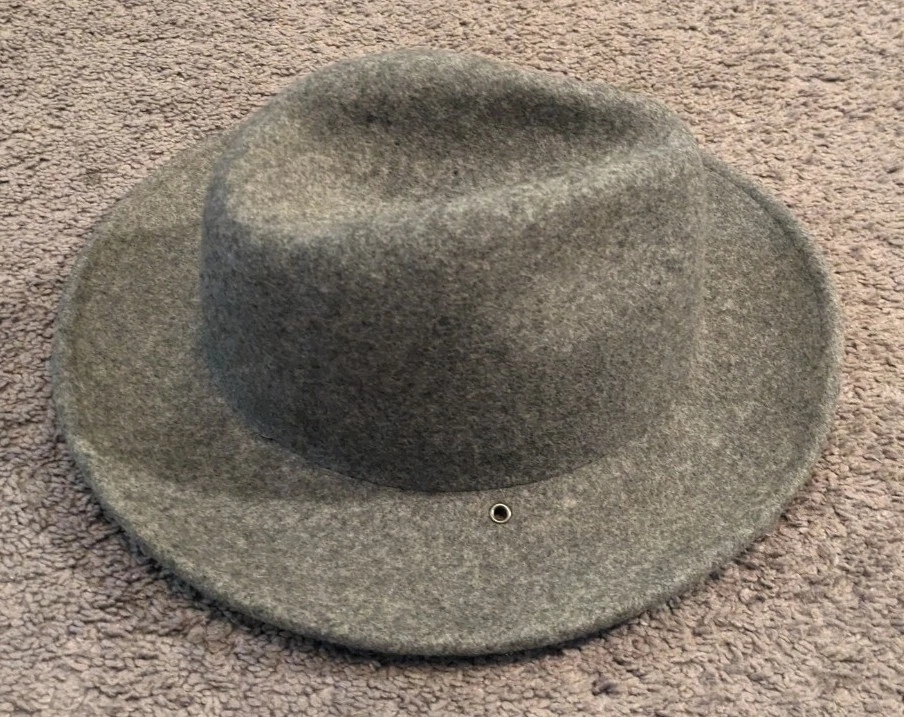 Gorros Carbón Colección Considerada 100% Lana Fedora Talla Mediana Foto 3 de 4