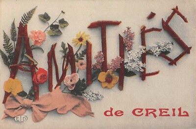 Old postcard Creil (235629)