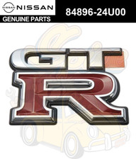 Nissan Genuine GTR Emblem Trunk Badge R33 SKYLINE GTR 84896 - 24U00