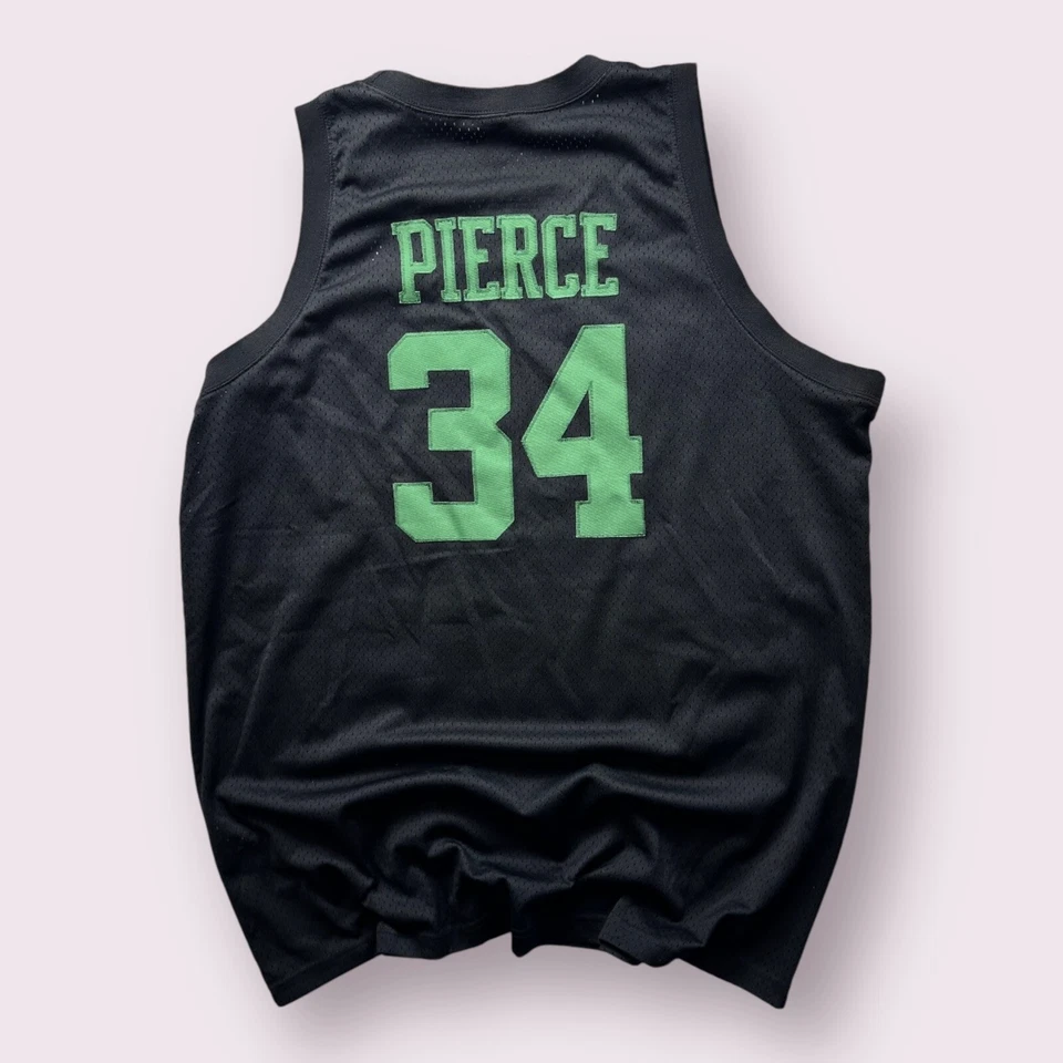 Camiseta deportiva vintage para hombre Nike Boston Celtics pieza #34 2XL rebobinado 1925 trébol Foto 2 de 4