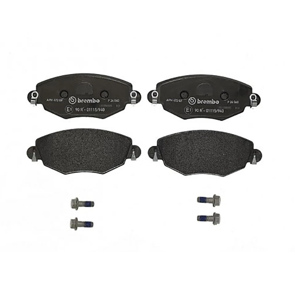 Brembo Front and Rear Low Met Brake Pads Set Kit For Jaguar X-Type 2005-2008 - Image 3 of 4