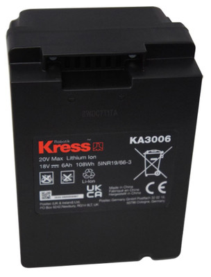 KA3006 for KRESS 59002628 KR174E KR133E robotic lawn mower litium battery Akku