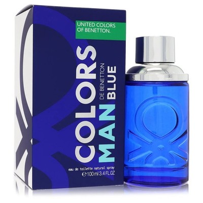 Colors De Benetton Blue Eau De Toilette Spray By Benetton - 3.4 oz