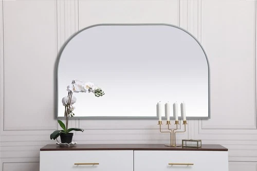 Elegant Lighting MR1B3924 Blaire 39" W x 24" H Modern Arched - Brass - Picture 9 of 12