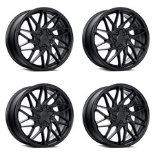 Set 4 18 Katana Racing Kr09 Matte Black Wheels 18x8 5x112 5x114.3 40mm Rims Set 4 18 Katana Racing Kr09 Matte Black Wheels 18x8 5x112 5x114.3 40mm Rims