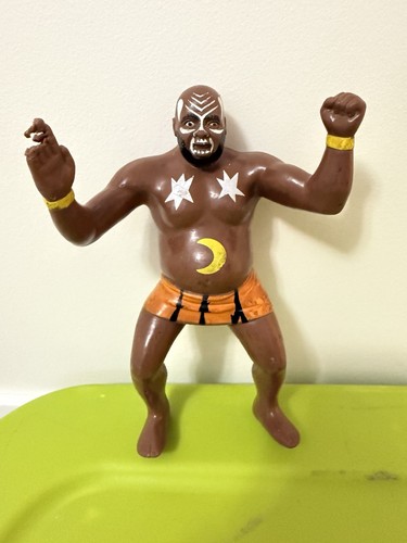 Ugandan Giant Kamala Vintage 1987 LJN WWF Wrestlin...
