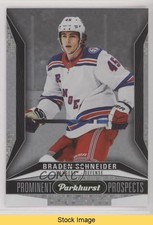 2022 Upper Deck Parkhurst Prominent Prospects Braden Schneider #PP-11 READ 6f8