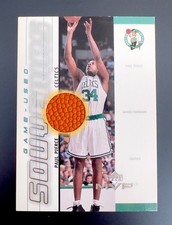 Paul Pierce 2000-01 U.D MVP #PP-S Game Used Souvenirs Basketball relic Celtics