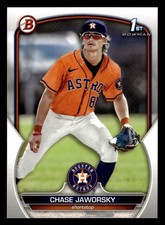 Chase Jaworsky 2023 1st Bowman Draft ROOKIE CARD #BD-45 Houston Astros FREE SHIP