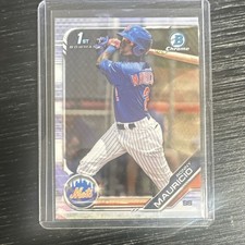 Bowman Chrome Prospects Ronny Mauricio Rookie 1st Bowman #BCP-107 Mets Baseball