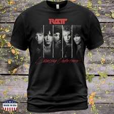 Cotton T-Shirt Ratt Dancing Undercover Album Tee Stephen Pearcy Juan Croucier