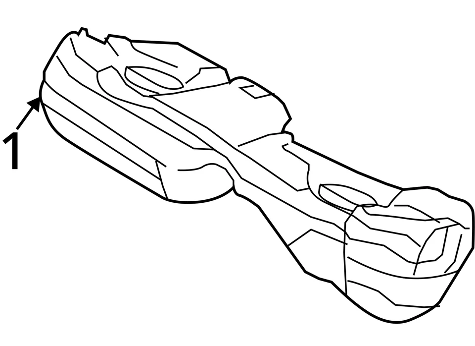 (LOCAL PICKUP ONLY) Fuel Tank N52N Engine Fits 08-13 BMW 128i 1529678 — 第 4/4 张图片