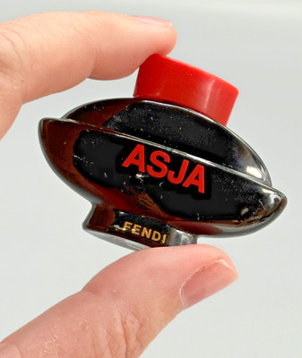 Fendi ASJA Eau De Parfum Perfume .17 fl.oz. / 5ml  Full Dab-On Mini VTG NOS Disc