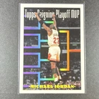 Topps 1993-94 Playoff MVP Michael Jordan #199 Chicago Bulls NBA Stats Card
