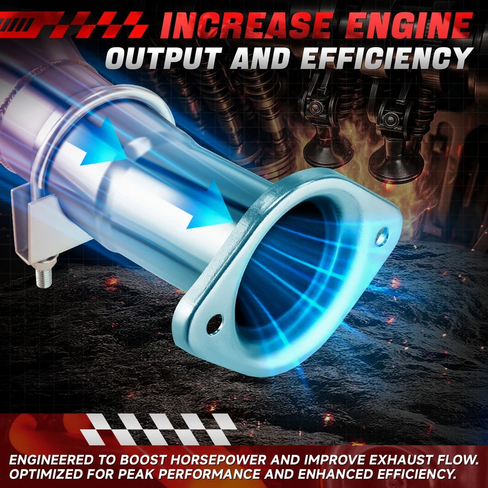 排气接头套件适用于 07-13 Silverado Sierra 1500 2500HD 3500HD 4.8/5.3/6.0/6.2 — 第 3/4 张图片