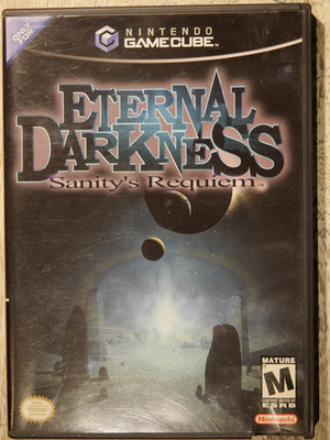 Eternal Darkness : Sanity's Requiem (Gamecube, 2002) Includes Manual, disc clean