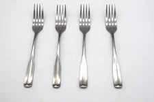 National Stainless Japan Chestertown 4 Dinner Forks 7 1/2” Satin