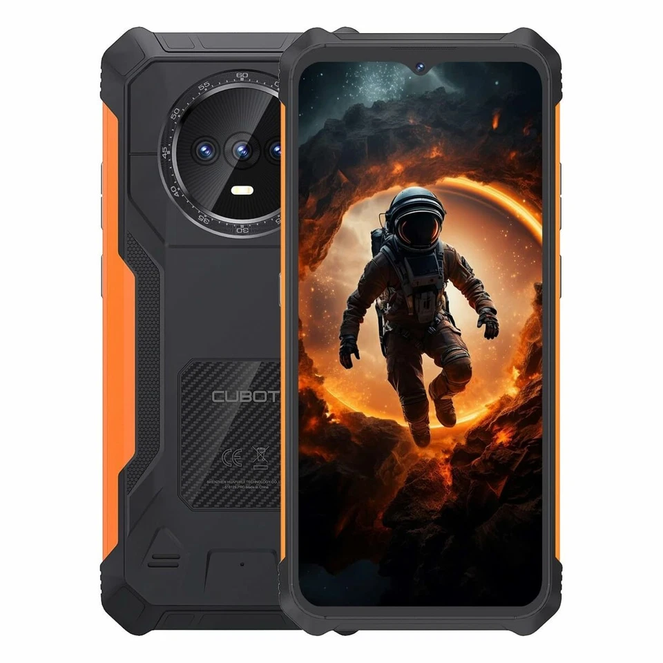 Smartphone Cubot King Kong ES 6,5" UNISOC T606 6 GB RAM 128 GB Negro , naranj - Immagine 2 di 4