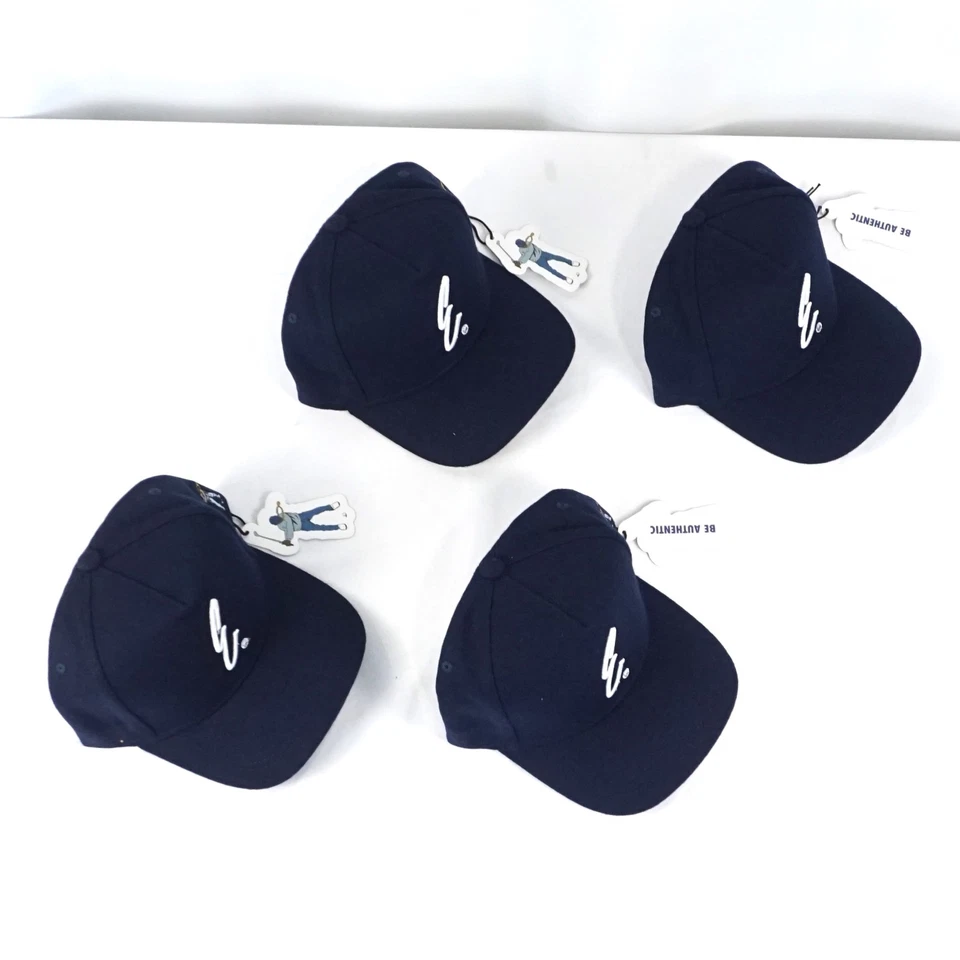Eastside Golf Embroidered 5 Panel Hats Dark Blue - Men's One Size Lot of 4