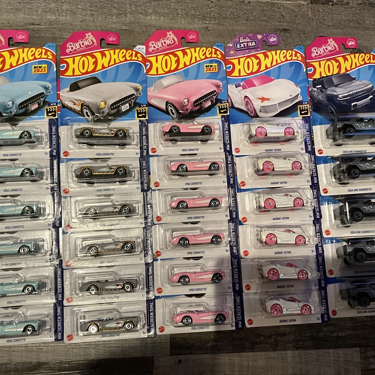 25+ Hot Wheels Barbie Contemporary Manufacture Diecast Cars