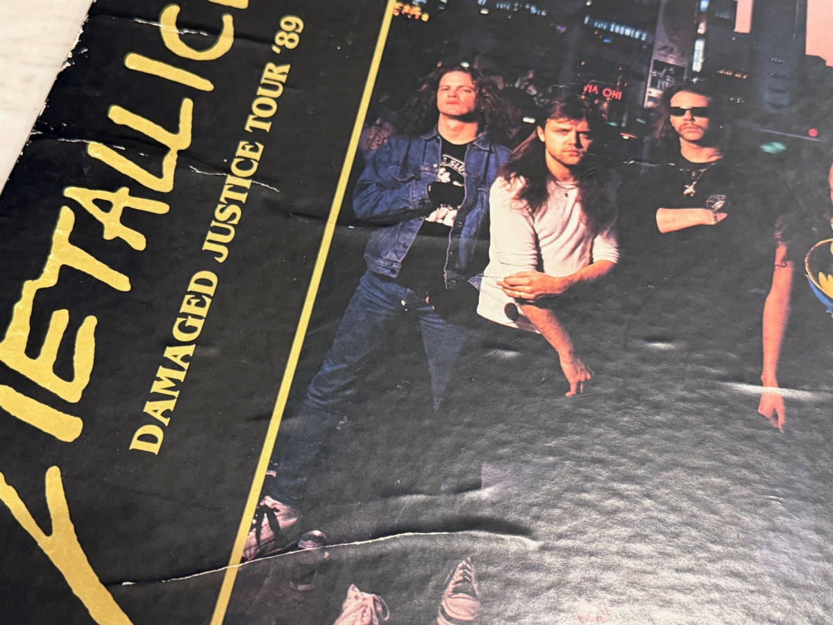 Metallica Damaged Justice Vinyl Box Set 1988 Limited Edition Tour
