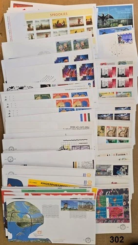 & NETHERLANDS - 106 FDC - MIX - NATURE - CULTURE - ART