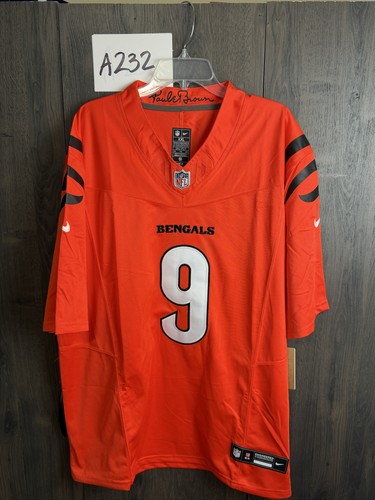 Nike Joe Burrow Cincinnati Bengals Jersey Men's 2XL Orange