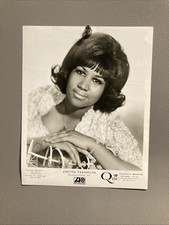 1966 Aretha Franklin “Queen Of Soul” Original Type Photo RARE!