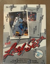 MLB 1990 The Leaf Set Series 1 Sealed Baseball Box | 36 Packs