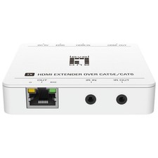 LevelOne HVE-9007 moltiplicatore AV Trasmettitore e ricevitore AV Bianco