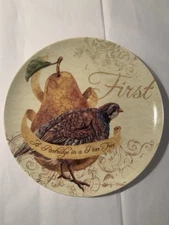 Noble Excellence 12 Days Of Christmas 8 Inch Salad Plate Set W/Og Boxes/12 Total