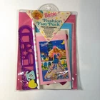 Vintage 1991 Barbie Fashion Fun Pack Stationery Set Sealed Pouch Plymouth Inc
