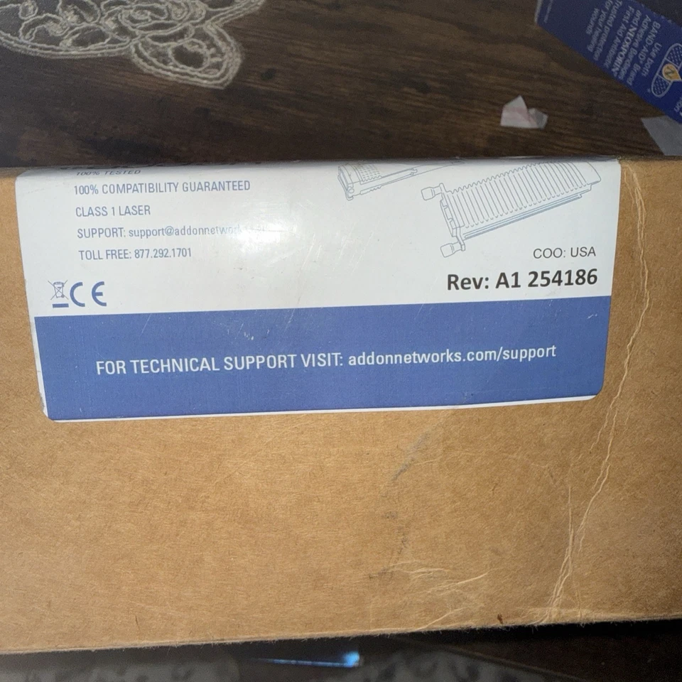WS-G5487-AOeadoonaddonnetworks.com1000BASE-ZX GBIC SMF1550NM, 80KM, - Image 3 of 4