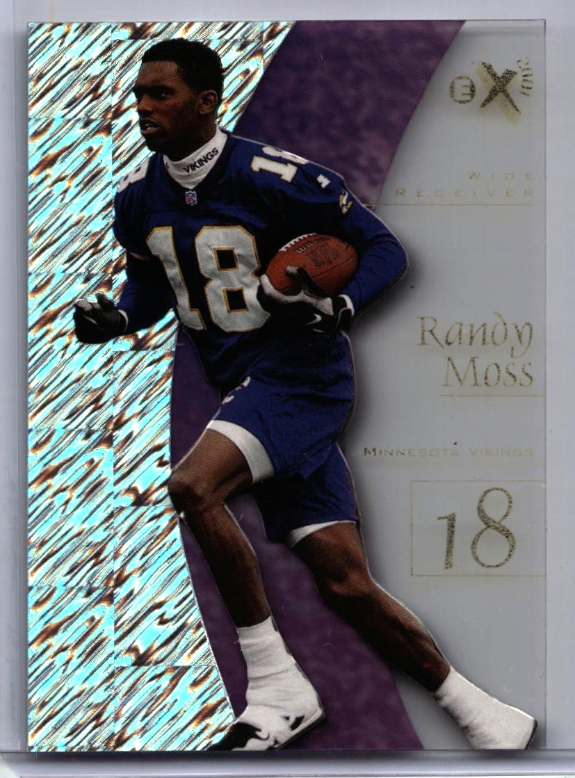 1998 Skybox E-X2001 Randy Moss RC #55 Rookie Minnesota Vikings Card
