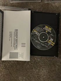 Sega Saturn Courier Crisis CIB EX/ Very Good VG Condition w/ Reg Card